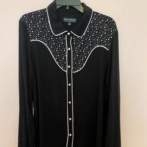 Idyllwind Western Cowgirl Button Down XL